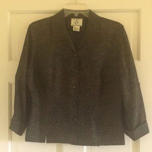 ICE ladies large animal print blouse